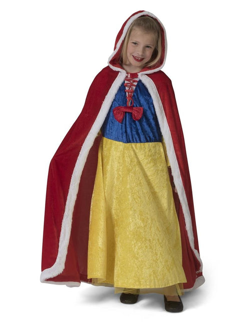 Funny Fashion Rode Cape met muts kinderen