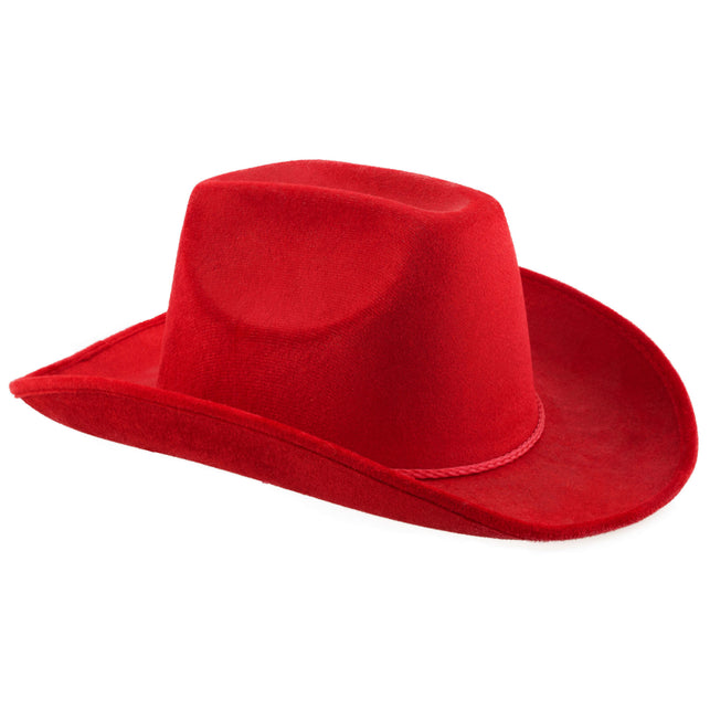 Funny Fashion Rode cowboyhoed