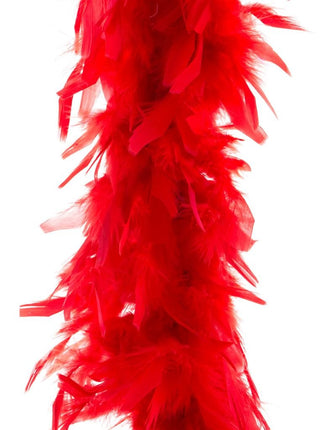 Funny Fashion Rode veren  boa 90gram