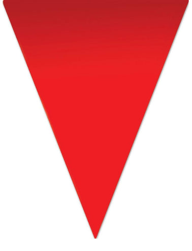 Funny Fashion Rode vlaggenlijn slinger 5mtr.