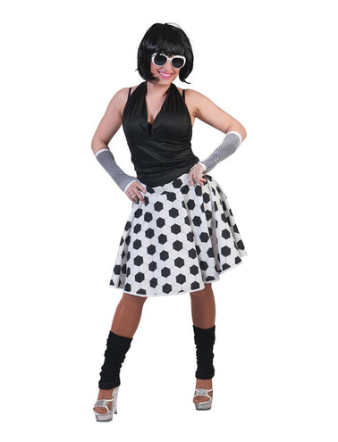 Funny Fashion Rok in voetbal print