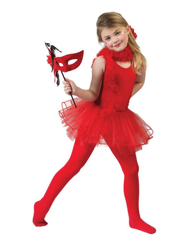 Funny Fashion Rood balletpakje voor kinderen