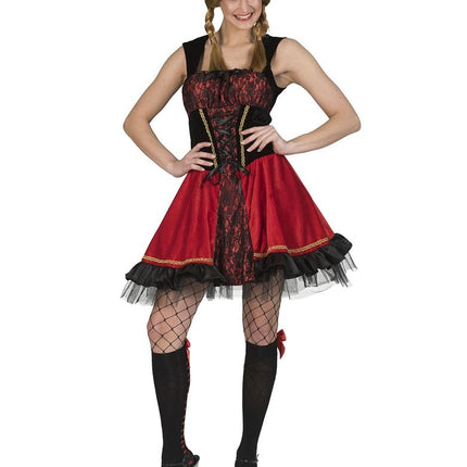 Funny Fashion Roodkapje pakje Juul dames