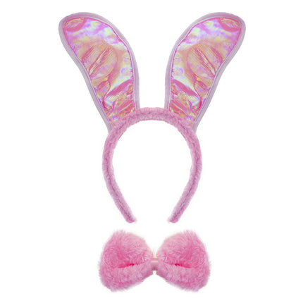 Funny Fashion Roze bunny set 3 delig  pink