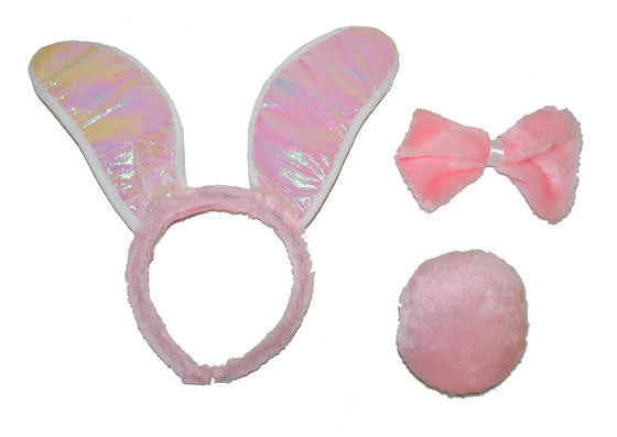 Funny Fashion Roze bunny set 3 delig  pink