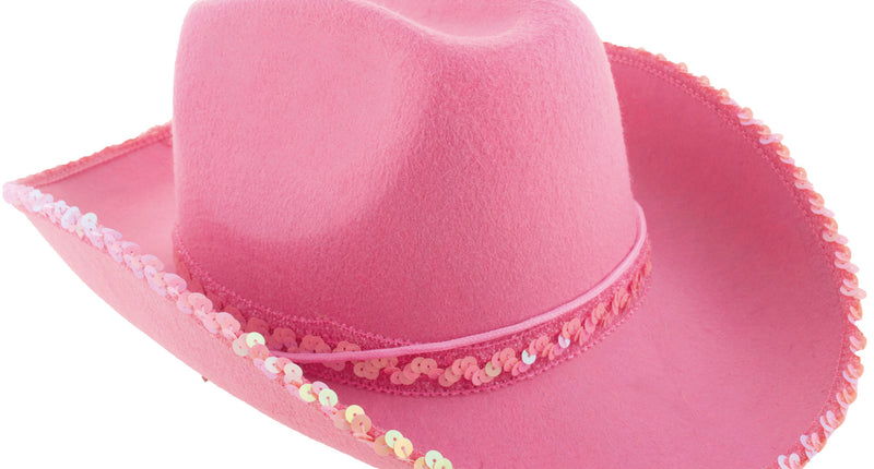Funny Fashion Roze cowboyhoed Saar
