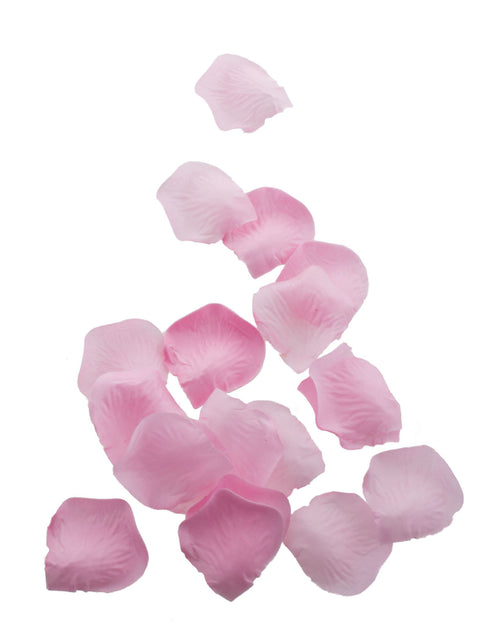 Funny Fashion Roze rozenblaadjes bruiloft