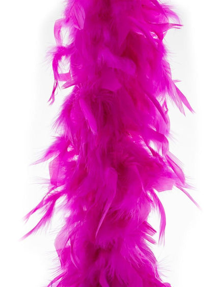 Funny Fashion Roze/Fuchsia veren boa 90gram