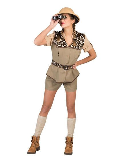 Funny Fashion Safari outfit vrouw