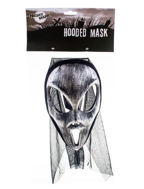 Funny Fashion Screammasker met capuchon