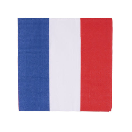 Funny Fashion Servetten Nederland rood wit blauw