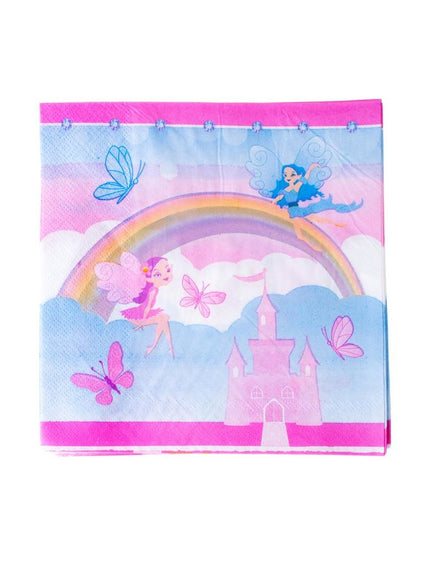 Funny Fashion Servetten prinses Evi 20 stuks