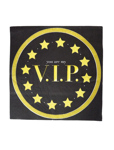 Funny Fashion Servetten VIP 16stuks