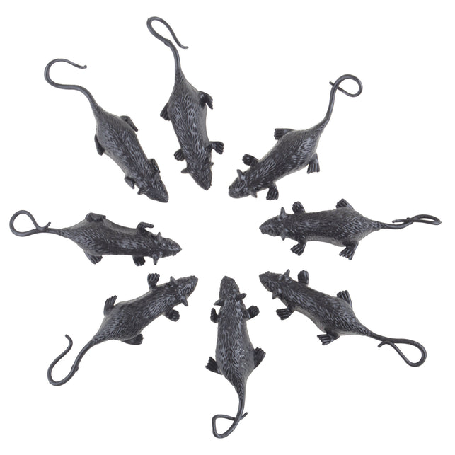 Funny Fashion Set 8 dieren halloween spin vleermuis en muis