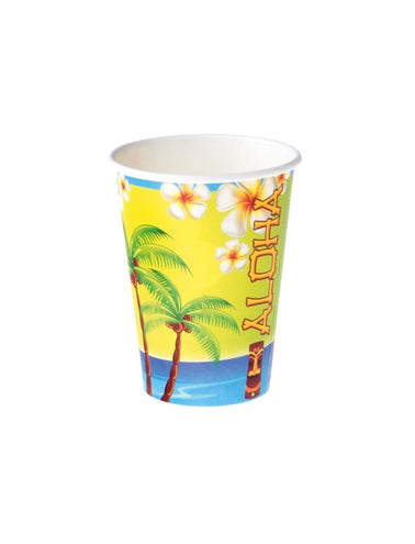 Funny Fashion Set Aloha bekers 8st