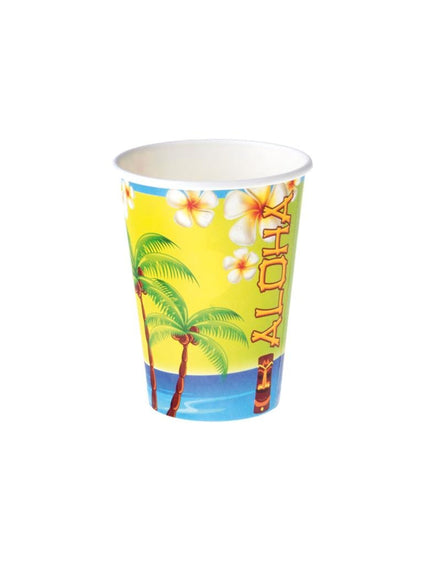 Funny Fashion Set Aloha bekers 8st