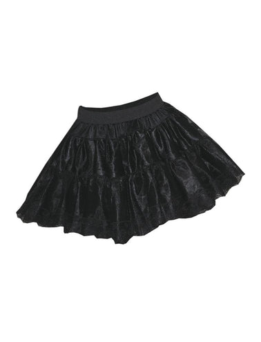 Funny Fashion Sexy petticoat zwart 32cm