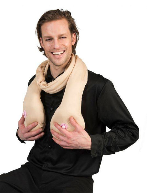 Funny Fashion Sjaal met borsten