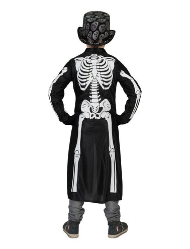 Funny Fashion Skelet jas kinderen