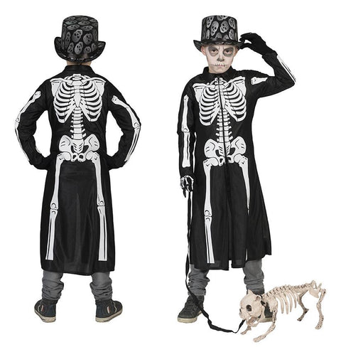 Funny Fashion Skelet jas kinderen