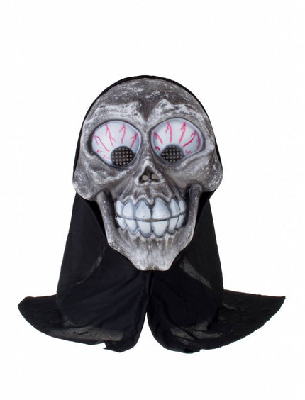 Funny Fashion Skelet masker met kap