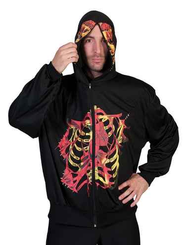 Funny Fashion Skeleton hoodie voor Halloween