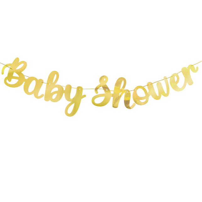 Funny Fashion Slinger "Baby Shower" 360cm goud