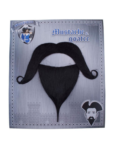 Funny Fashion Snor en sik musketier