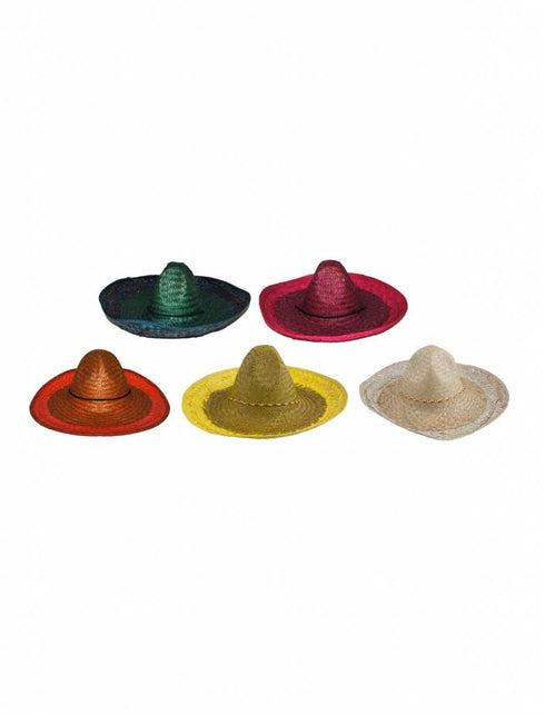 Funny Fashion Sombrero rood Viva Mexico