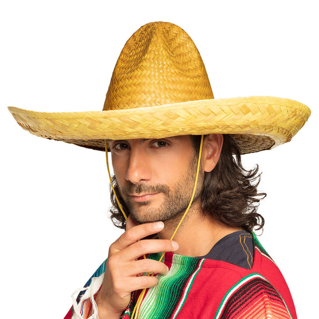 Funny Fashion Sombrero Viva Mexico geel