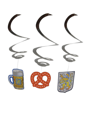 Funny Fashion Spiraalhangers oktoberfeest 30cm