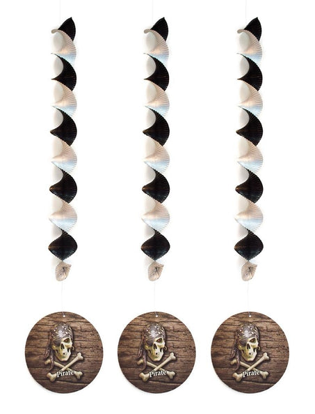 Funny Fashion Spiraalhangers piraat