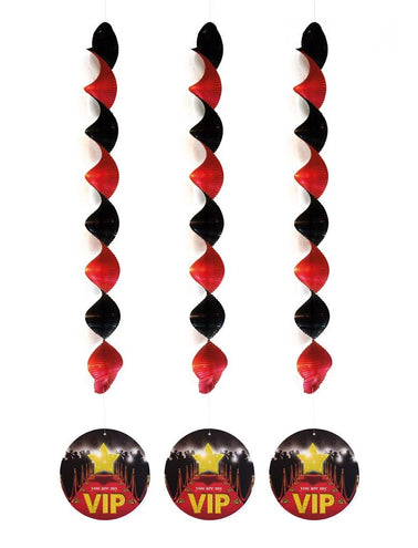 Funny Fashion Spiraalhangers VIP 3 stuks