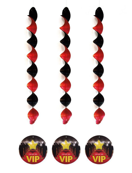 Funny Fashion Spiraalhangers VIP 3 stuks