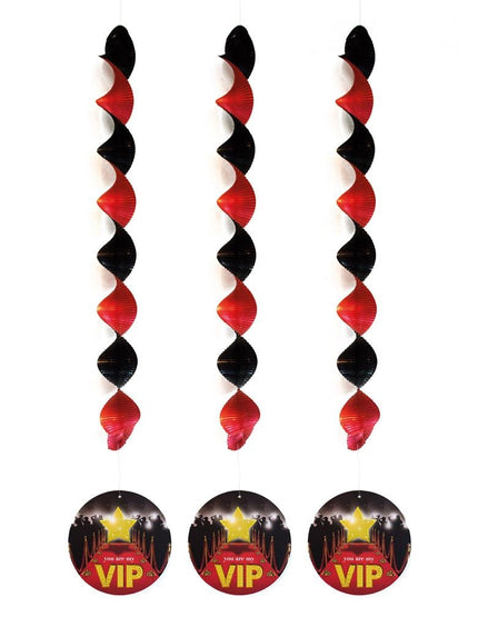 Funny Fashion Spiraalhangers VIP 3 stuks