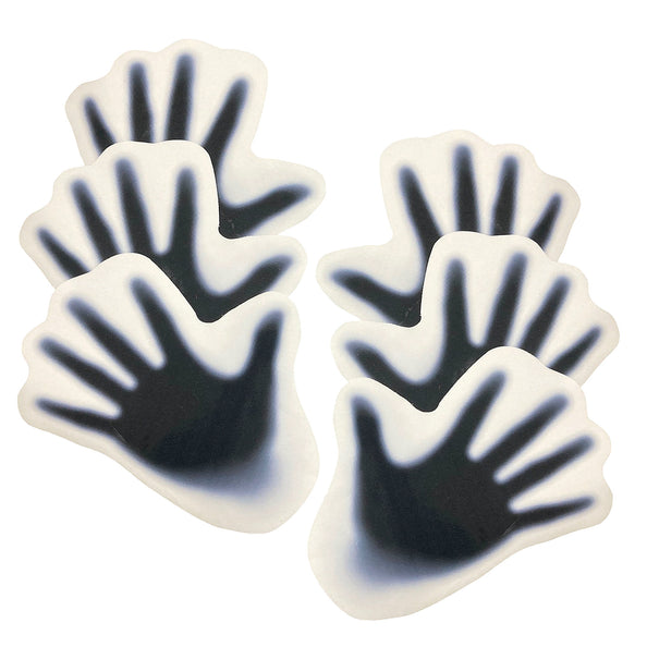 Funny Fashion Spook handen stickers