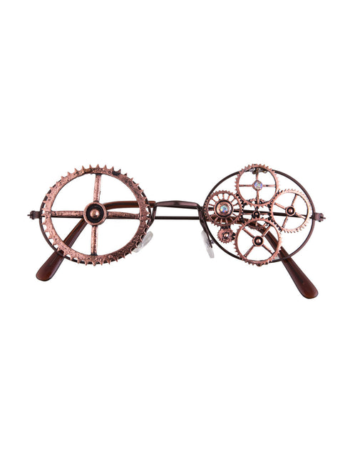 Funny Fashion Steampunk bril met tandwielen