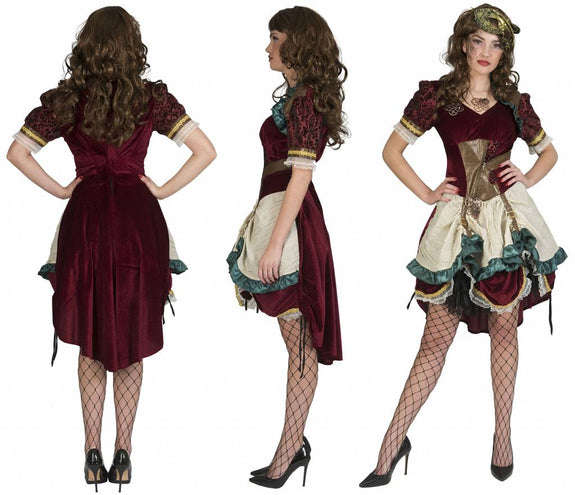 Funny Fashion Steampunk pak Victoria dames