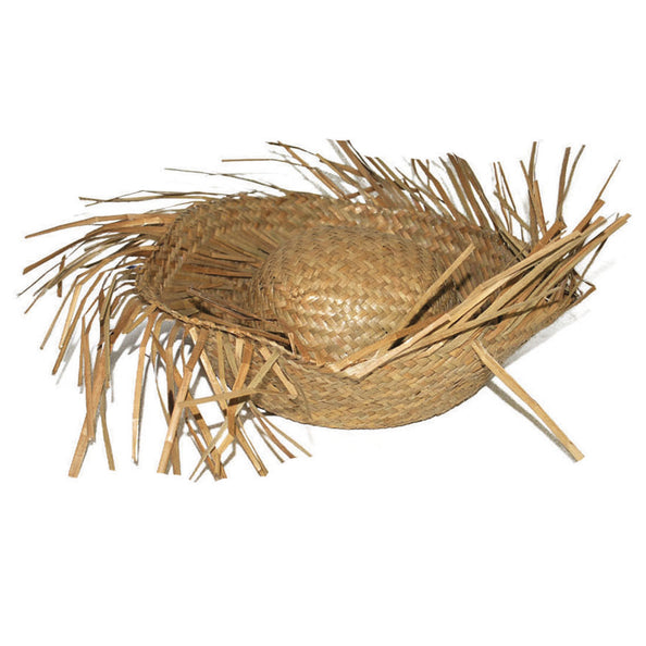 Funny Fashion Stro hoed Aloha natuur kleur