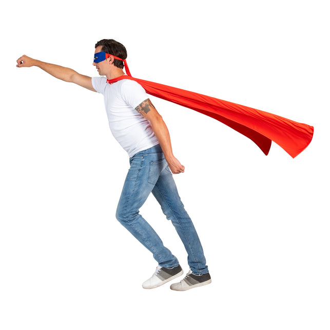 Funny Fashion Super Hero Cape Reddy rood