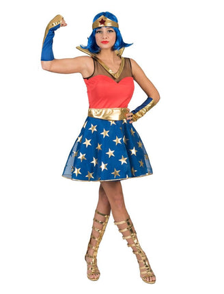 Funny Fashion Superwoman jurk voor dames