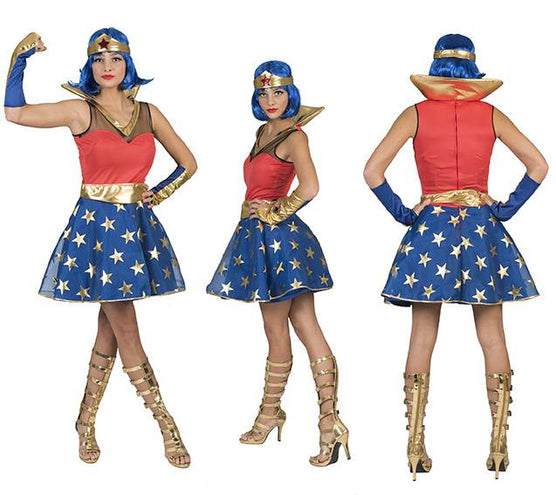 Funny Fashion Superwoman jurk voor dames