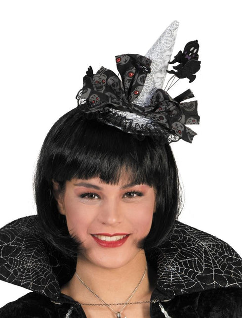 Funny Fashion Tiara mini heksen hoed