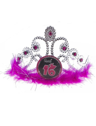 Funny Fashion Tiara Sweet 16 feestje