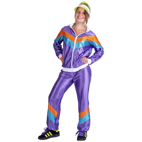 Funny Fashion Trainingspak Rudie paars