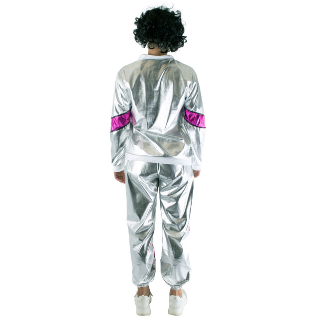 Funny Fashion Trainingspak Sophie zilver roze