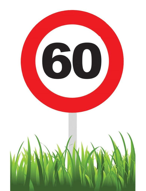 Funny Fashion Tuinbord party 60 jaar