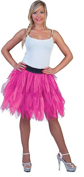 Funny Fashion Tule rok neon roze Gigi