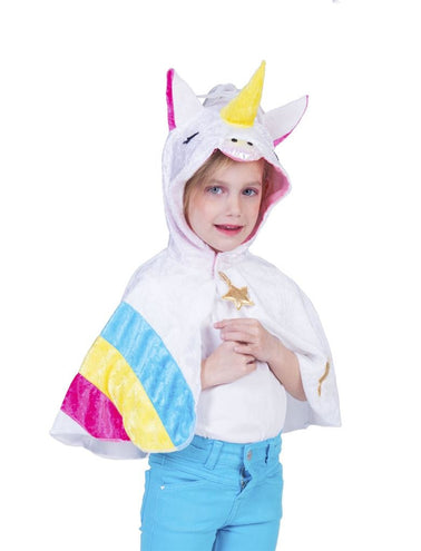 Funny Fashion Unicorn Regenboog cape kinderen