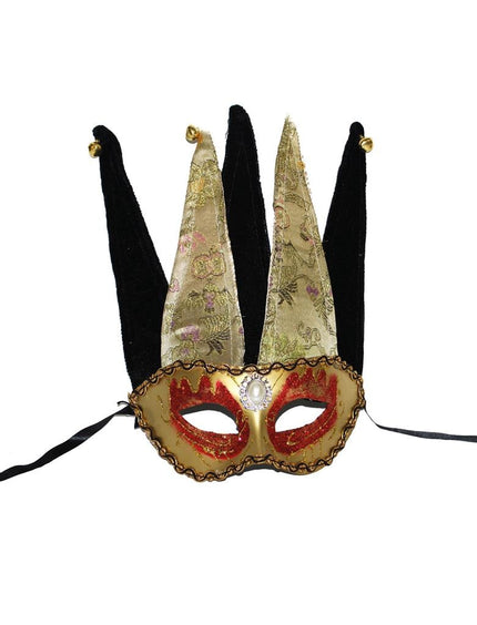 Funny Fashion Venetiaans oogmasker kroon